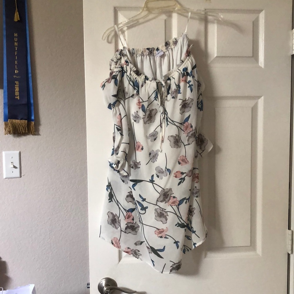 Flower dress - worn once